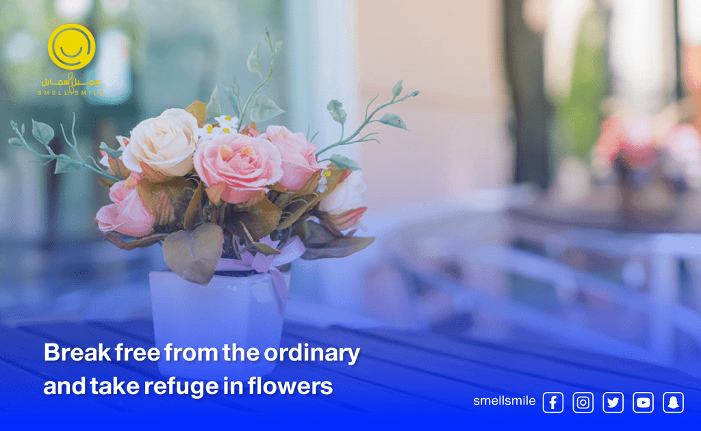 Break free from the ordinary and resort to flowers