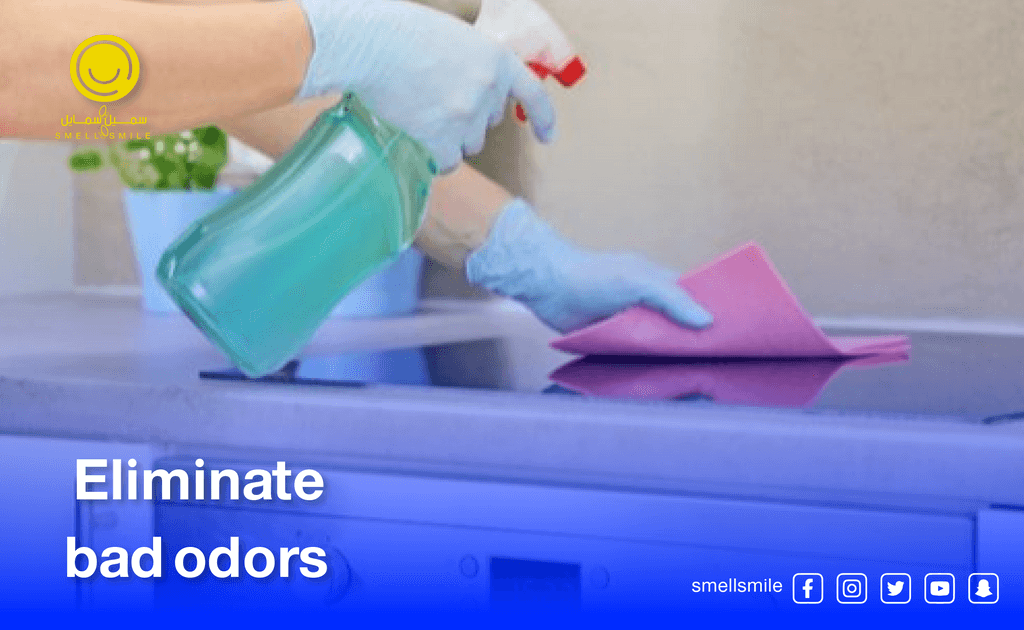 Eliminate bad odors at home