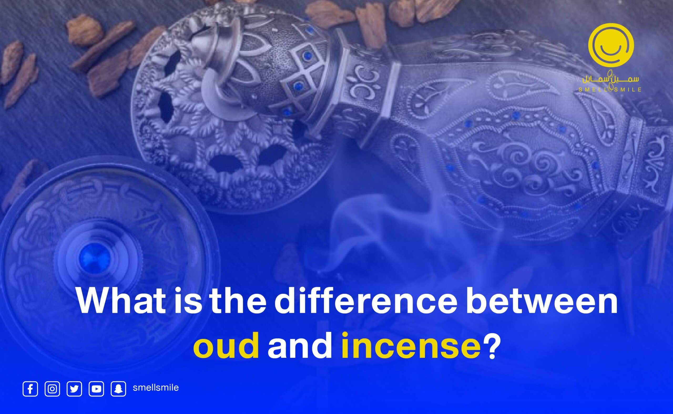 The difference between incense and oud
